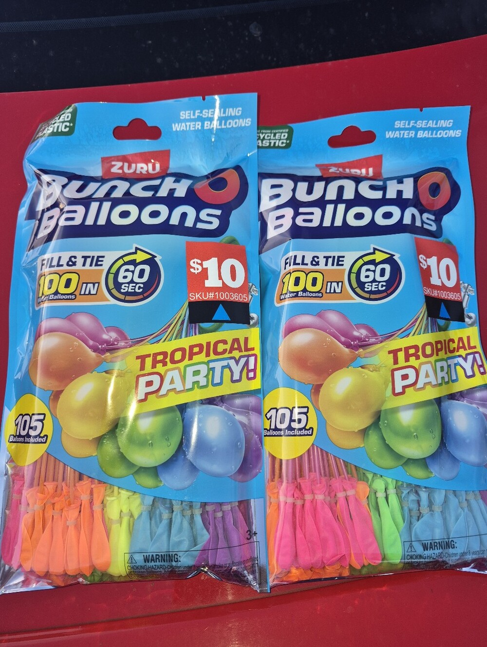 Party Water Balloons - Multicolor 210Ct